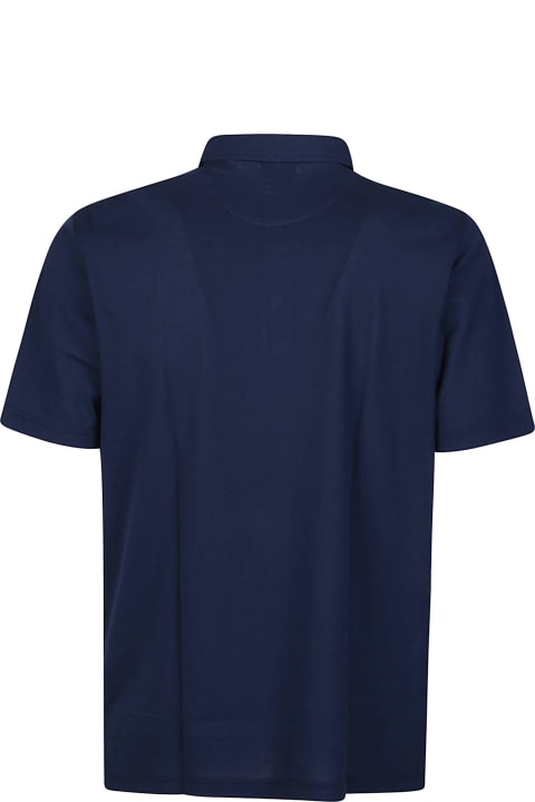 Barba Napoli Topwear for Men Barba Napoli Short Sleeve Polo Shirt