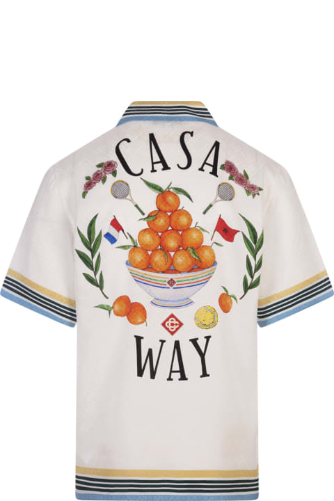 メンズ Casablancaのウェア Casablanca Casa Way Silk Shirt