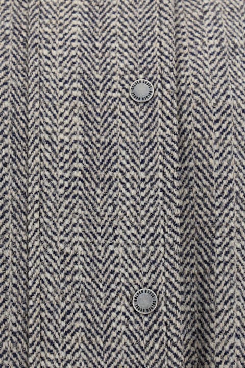 Homeware Golden Goose Grey Wool Blend Bomber Jacket