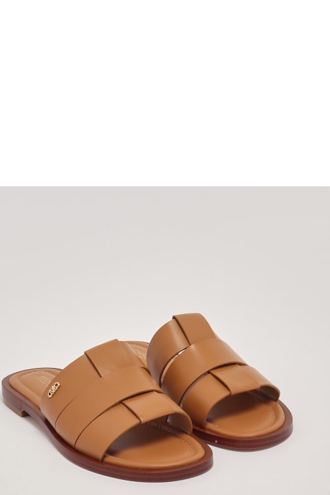Michael Kors Sandals for Women Michael Kors Ryland Flat Slide Flat Shoes