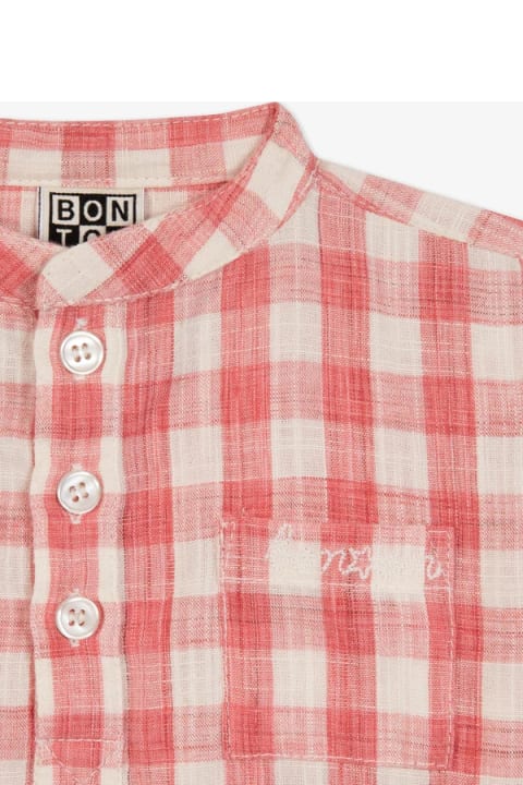 Bonton Shirts for Baby Girls Bonton Camicia A Quadri