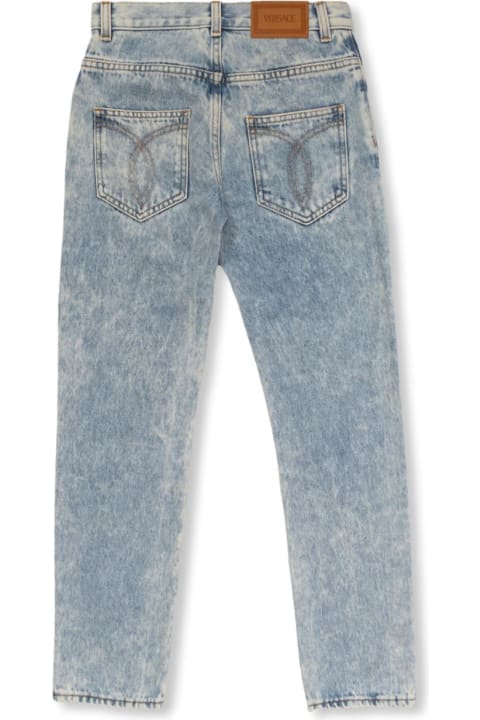 Young Versace Kids Young Versace Straight Leg Jeans