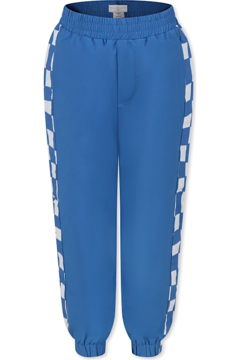 Stella McCartney Kids ملابس تحتية لـ أولاد Stella McCartney Kids Blue Trousers For Boy