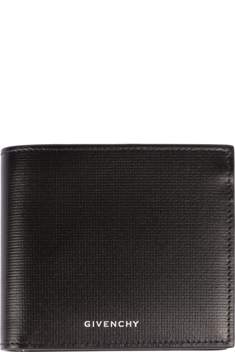 Givenchy Sale for Men Givenchy Classique 4g Leather Flap-over Wallet