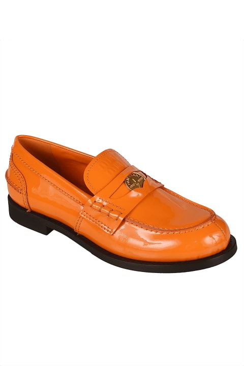 Flat Shoes for Women Miu Miu Vernice Loafers