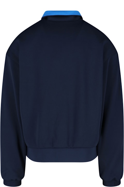 Adidas Originals by Wales Bonner for Men Adidas Originals by Wales Bonner Logo Zip Jacket