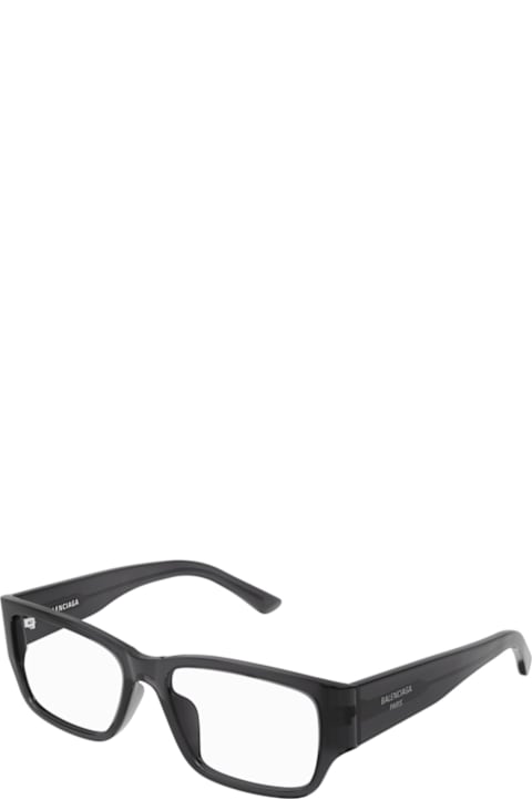 Balenciaga Eyewear نظارات لـ القسم الرجالي Balenciaga Eyewear Bb0373ok-004grey-grey-transparent