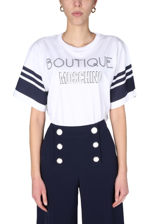 ウィメンズ Boutique Moschinoのトップス Boutique Moschino "sailor Mood" T-shirt