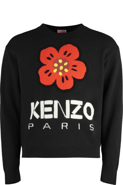 メンズ Kenzoのフリース＆ラウンジウェア Kenzo Crew-neck Wool Sweater