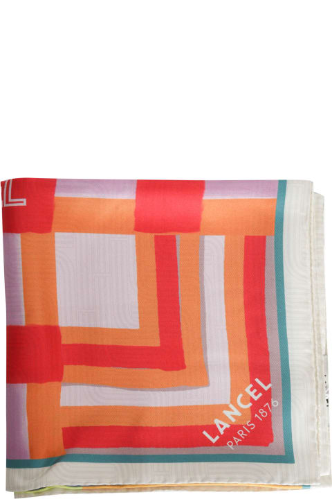 Lancel Scarves & Wraps for Women Lancel Multicolor Silk Yoke