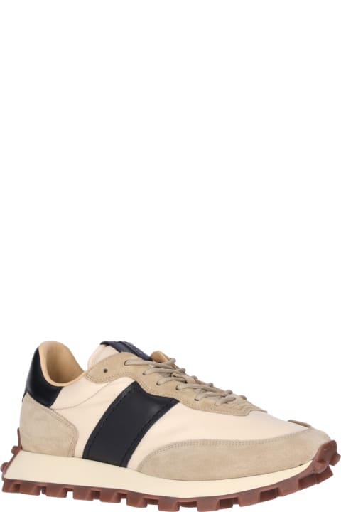 Tod's for Men Tod's 1t Panelled Lace-up Sneakers