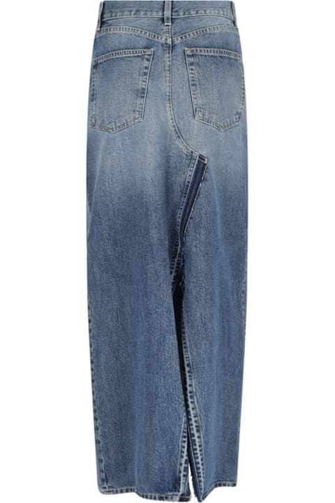 6397 Clothing for Women 6397 Deconstructed Maxi Skirt