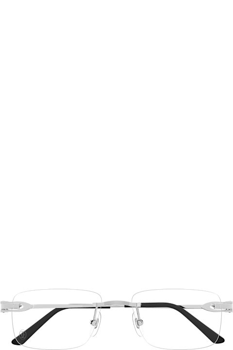 Cartier Eyewear for Kids Cartier Eyewear Décor C De Cartier Ct0521o-002 - Silver Rx Glasses