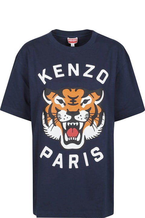Kenzo Topwear for Women Kenzo Lucky Tiger Oversize T-shirt