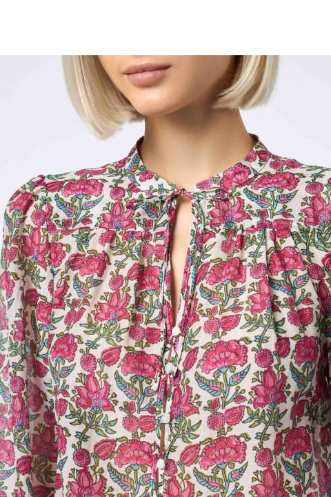 Homeware MC2 Saint Barth Woman Silk Voile Blouse Harper