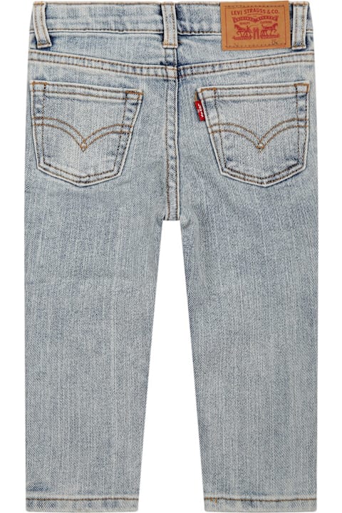 Levi's لـ Kids Levi's Gray Jeans For Baby Girl With Patch Logo