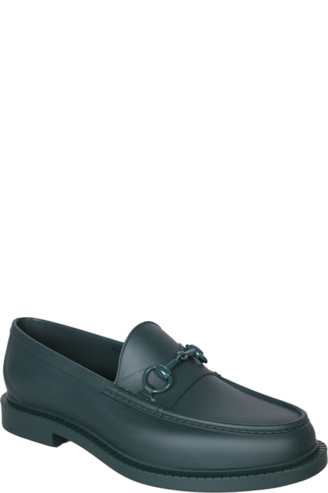 Gucci Loafers & Boat Shoes for Men Gucci Horsebit Green Loafer