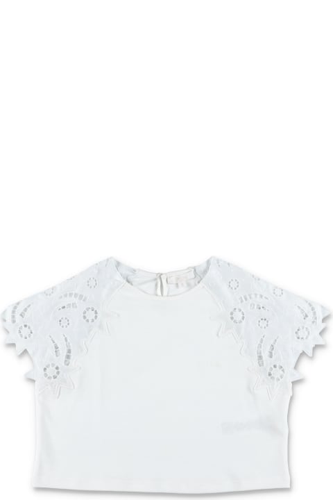 Chloé for Kids Chloé Embroidered T-shirt