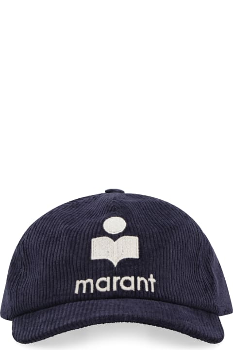 Hats for Men Isabel Marant Tyron Logo Baseball Cap