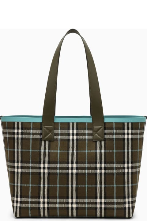 Burberry Bags for Women Burberry Medium Olive London Tote Bag