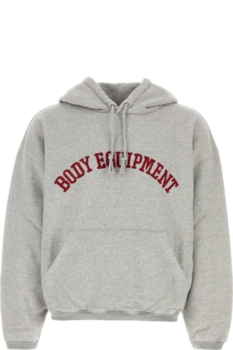 1989 Studio for Women 1989 Studio Melange Grey Cotton Body Equipment Sweatshirt