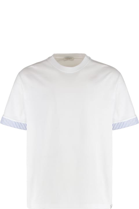 Paolo Pecora for Women Paolo Pecora Cotton Crew-neck T-shirt
