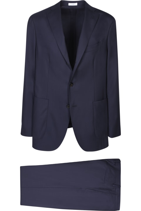 Boglioli Clothing for Men Boglioli Single-breasted Blue Suit