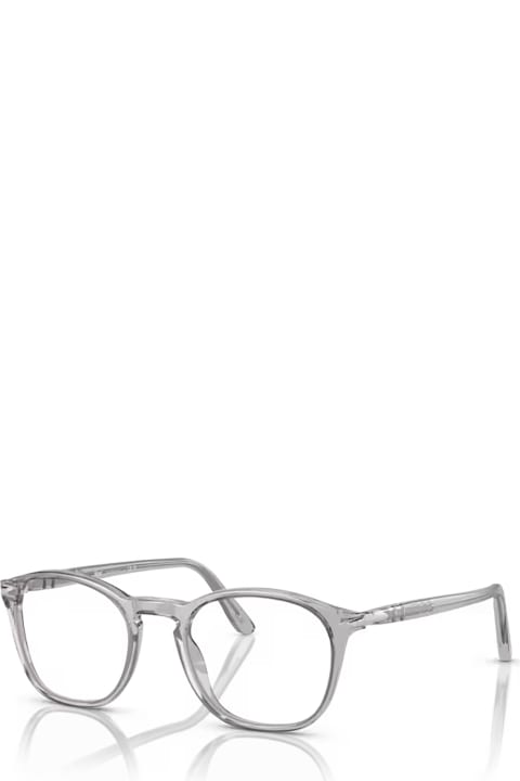 メンズ Persolのアイウェア Persol Po3007v Transparent Grey Glasses