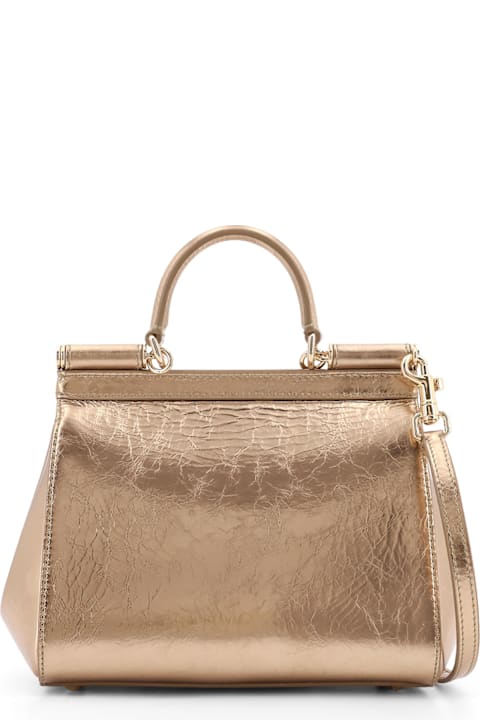 حقائب لـ السيدات Dolce & Gabbana Sicily Media Shoulder Bag