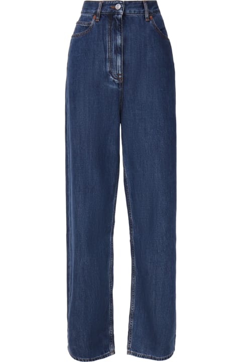 Homeware Valentino Garavani Denim Wide-leg Jeans