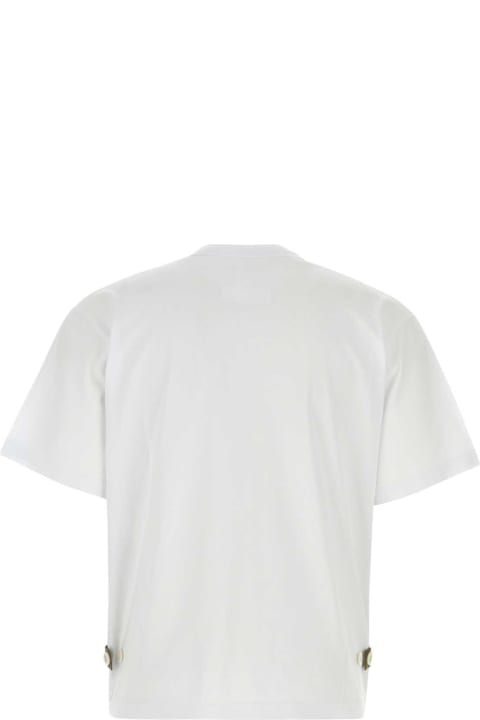 Sacai for Men Sacai White Cotton T-shirt