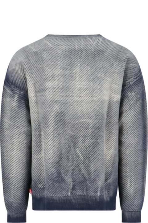 Fleeces & Tracksuits for Men Diesel Frayed Sweater