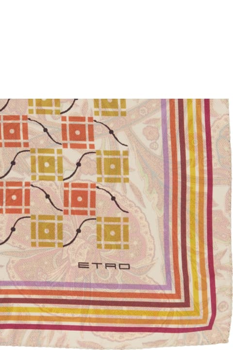 Scarves for Men Etro Scarf With Print