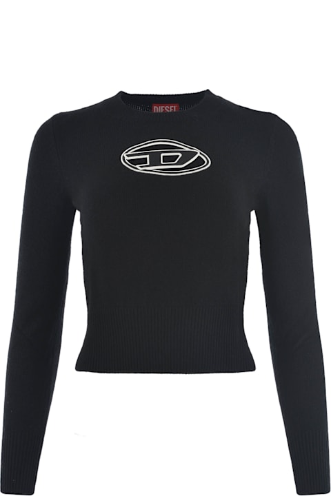 Diesel Sweaters for Women Diesel Sweater Diesel "m-areesa" In A Wool And Cashmere Blend