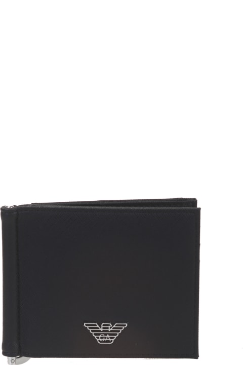 Emporio Armani Wallets for Men Emporio Armani Emporio Armani Wallets Black