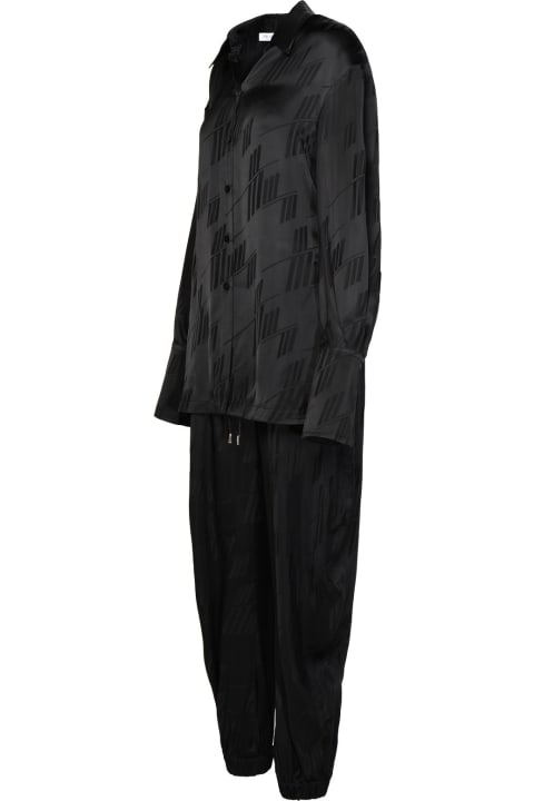 Dresses for Women The Attico Black Viscose Jumpsuit