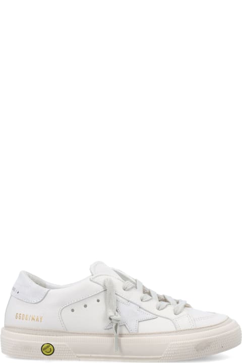 Homeware Golden Goose Kid - May Nappa Sneakers
