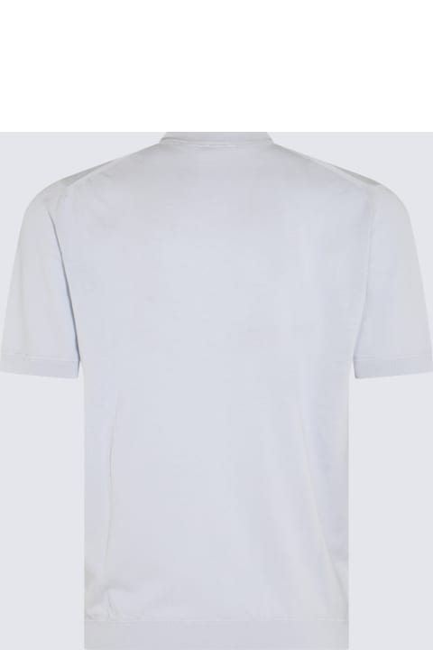 Eleventy Topwear for Men Eleventy Light Grey Cotton T-shirt