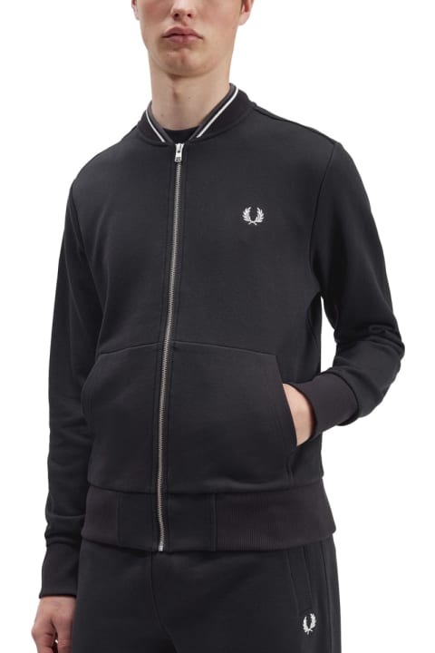 Fleeces & Tracksuits for Men Fred Perry Sweatshirt With Logo