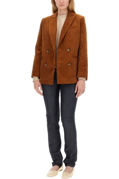 A.P.C. Coats & Jackets for Women A.P.C. Double-breasted Jacket