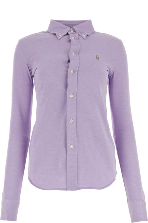 Polo Ralph Lauren for Women Polo Ralph Lauren Lilac Oxford Shirt