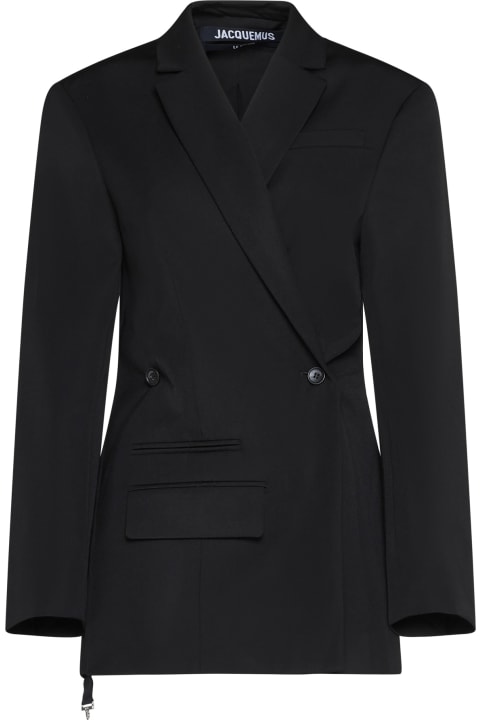 Jacquemus Coats & Jackets for Women Jacquemus Jacket Dress In Cotton Tibau