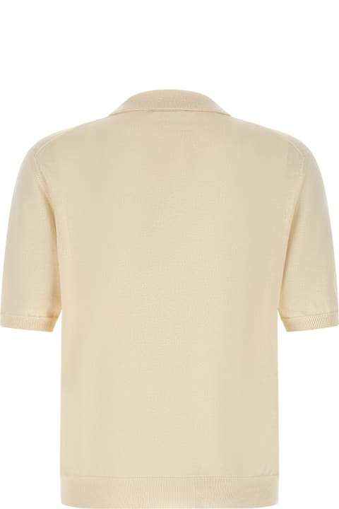 Homeware Zanone Cotton Knit Polo Shirt