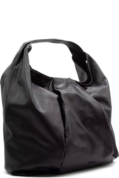 Vic Matié for Women Vic Matié Black Leather Shoulder Bag