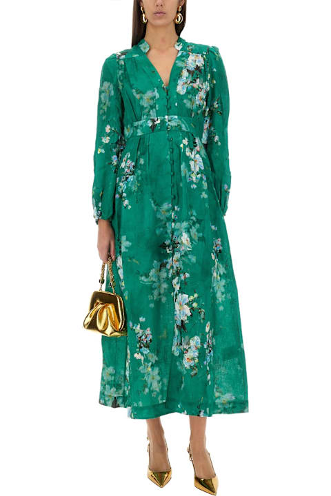 Zimmermann Dresses for Women Zimmermann 'everley' Midi Dress