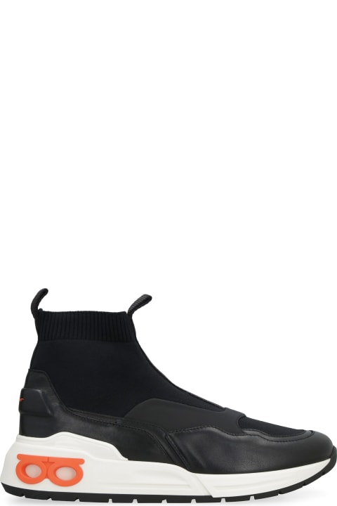 Ferragamo Shoes for Women Ferragamo Knitted Sock-style Sneakers