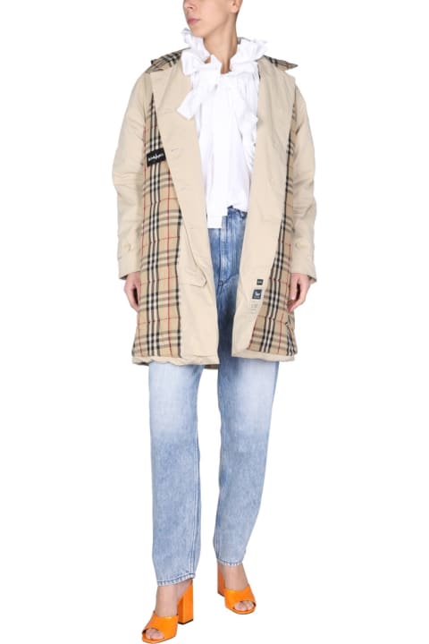 1/OFF Coats & Jackets for Women 1/OFF Trench Remade Burberry