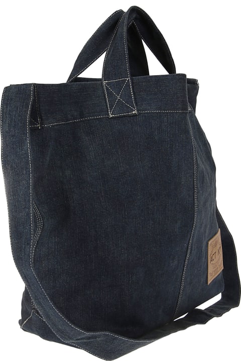 Bags for Women Act n.1 Patch Bag In Denim