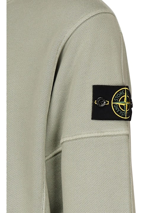 Fleeces & Tracksuits for Men Stone Island Sweatshirt With Logo Patch