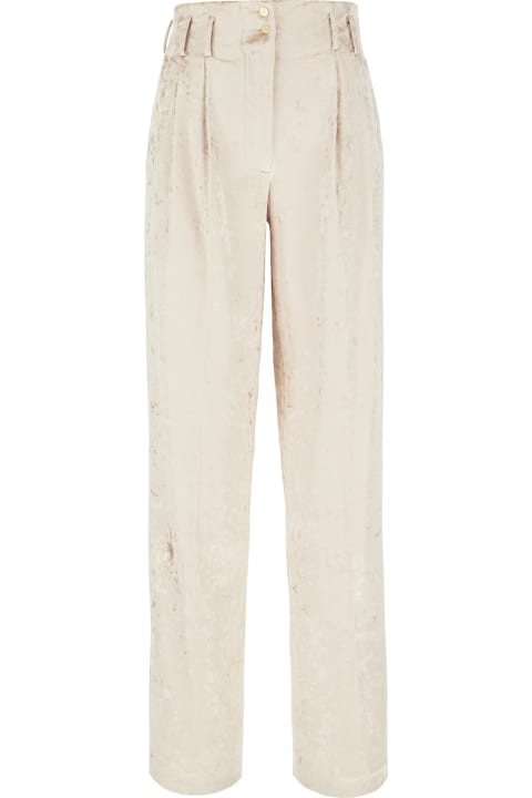 Genny سراويل طويلة وقصيرة لـ السيدات Genny Sand Chenille Pants